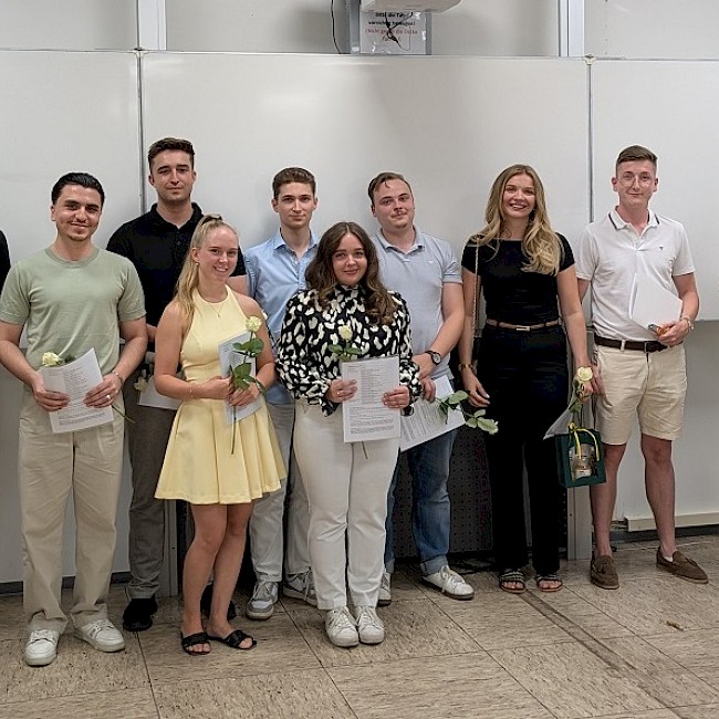 Immobilienkaufleute Abschlussfeier Sommer 2024/25